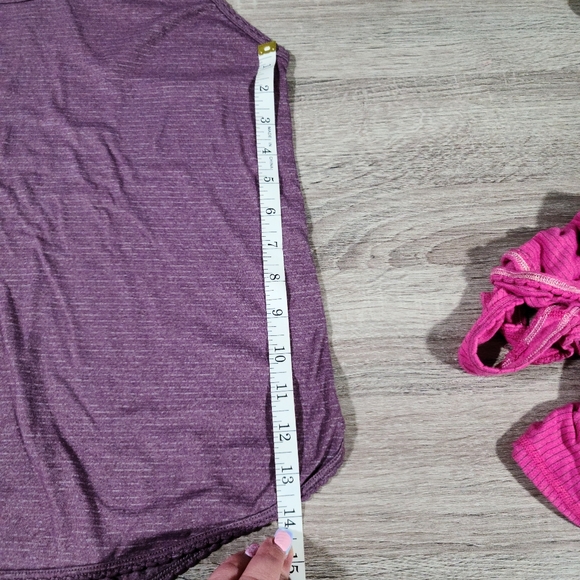 2 Lululemon Tops /Pink and Purple - Picture 4 of 4